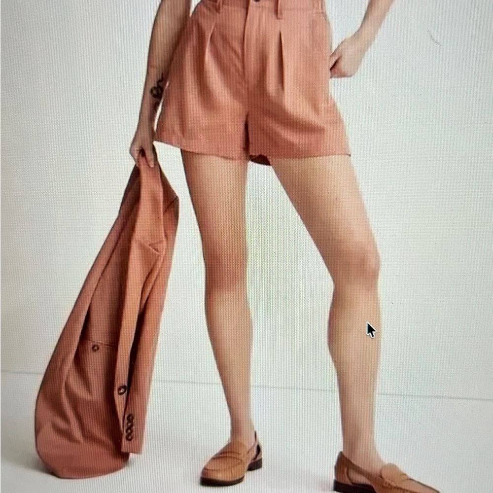 NWT Madewell The Neale Shorts in Drapeweave - Size 2